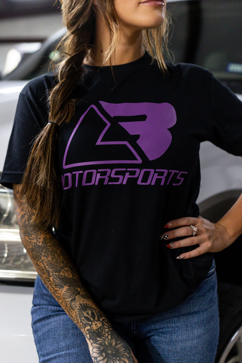 Purple LB Logo Tee - Unisex