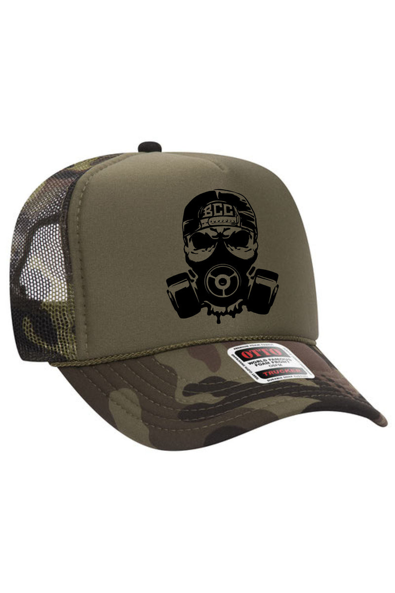 Olive Green & Camo BCC Foam Trucker Hat