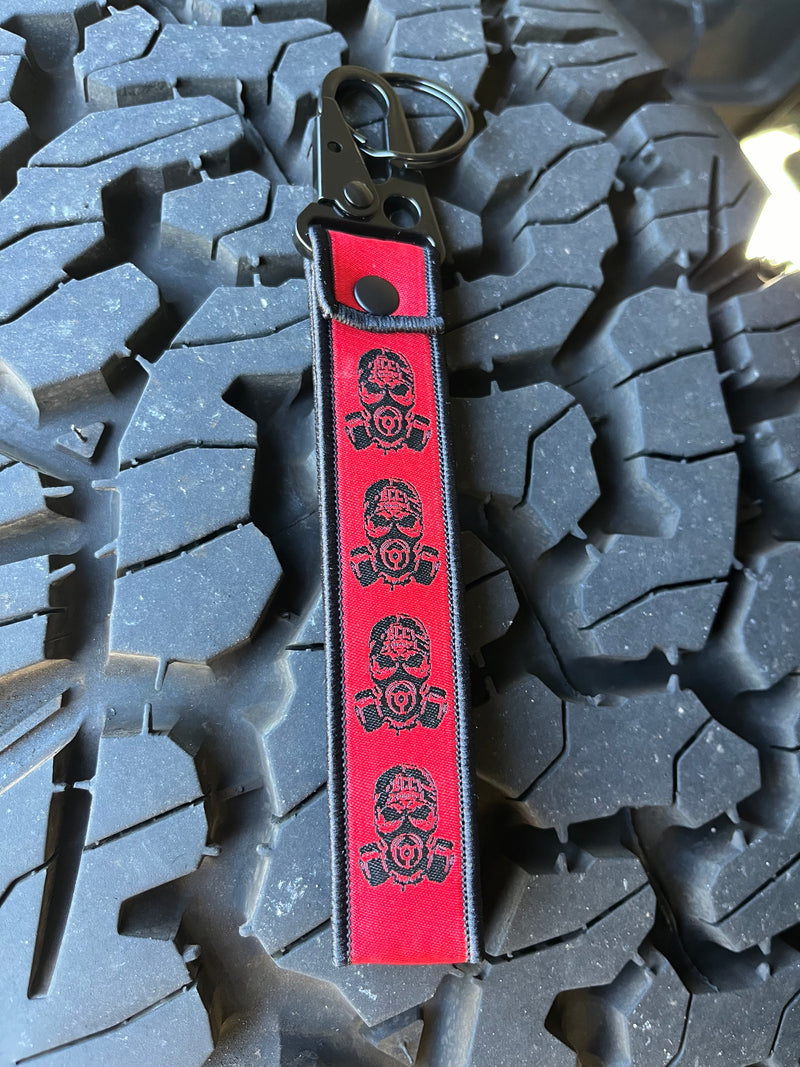 Red & Black BCC Keychain