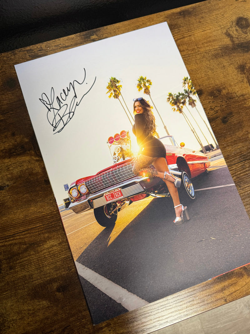 "Cali Vibe" Signed Poster